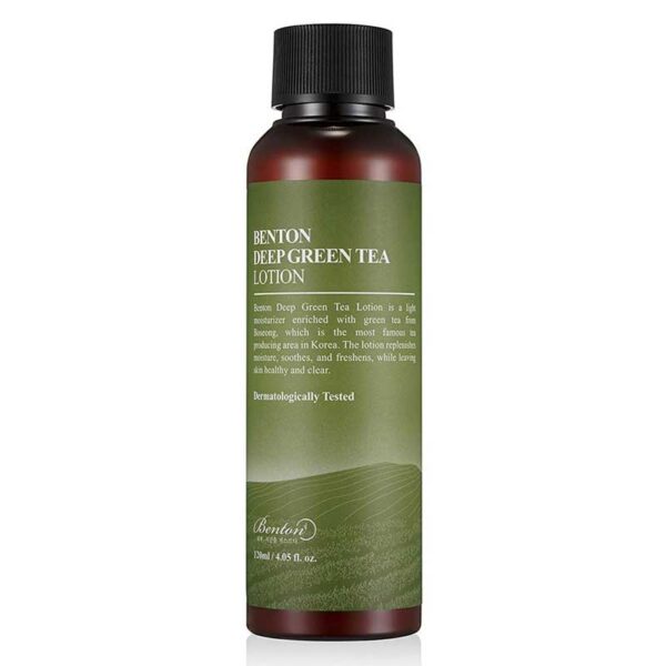 Benton deep green tea losion